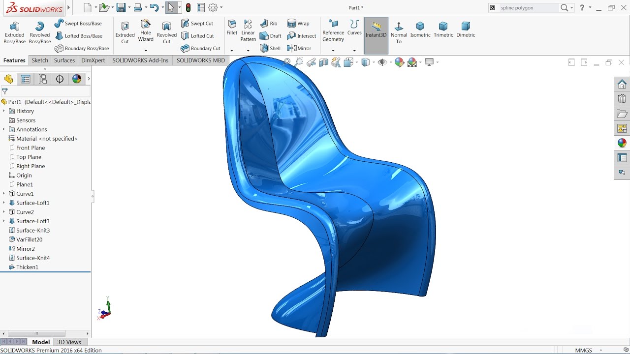 solidworks surfacing tutorial